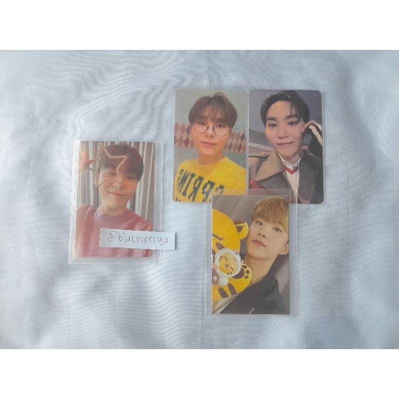 seventeen seungkwan attacca yizhiyu f christmas star bintang yzy pob benefit photocard pc