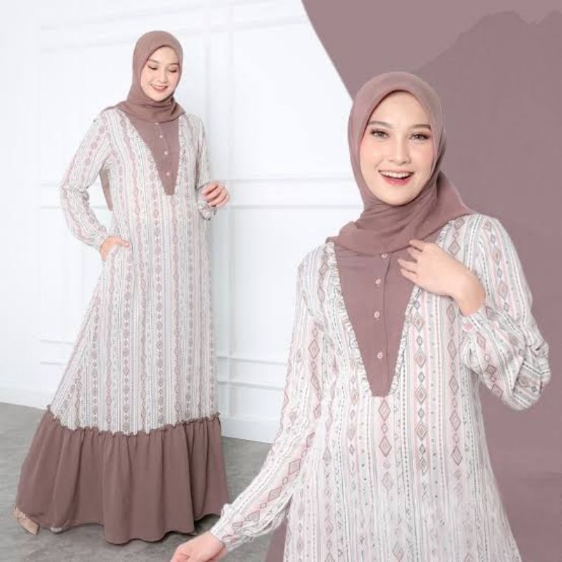 Gamis Meyra 267 Dusty Purple