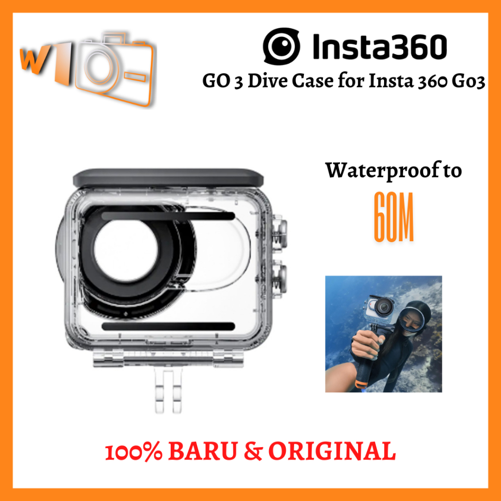 Insta360 GO 3 Dive Case for Insta 360 Go3