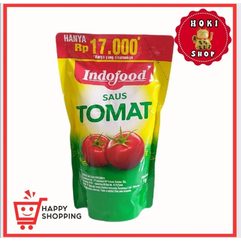 

Indofood Saus Tomat 1kg / Indofood Saos Tomat