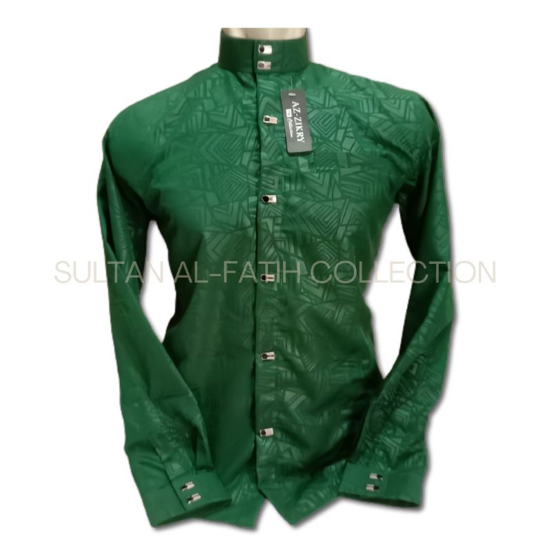 Terbaru Baju Muslim Pria Kemeja Koko Kemko Jasko Cowok Kain Katun Toyobo Embos Premium Lengan Panjan