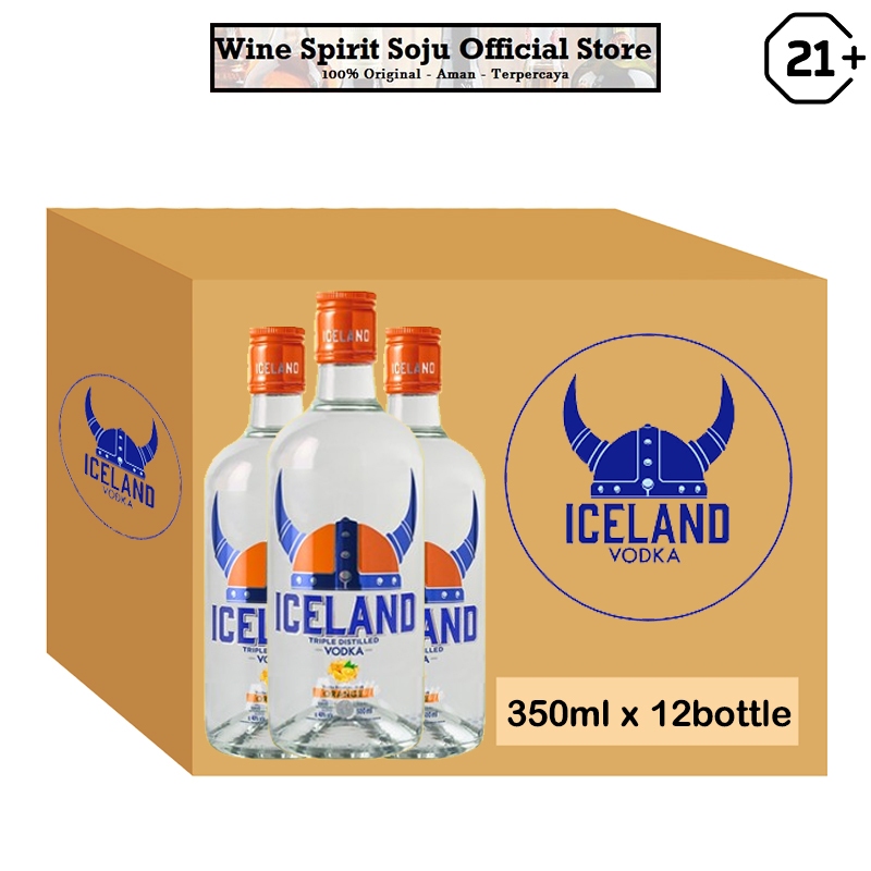 

Iceland Vodka Orange 350ml x 12botol (Karton)