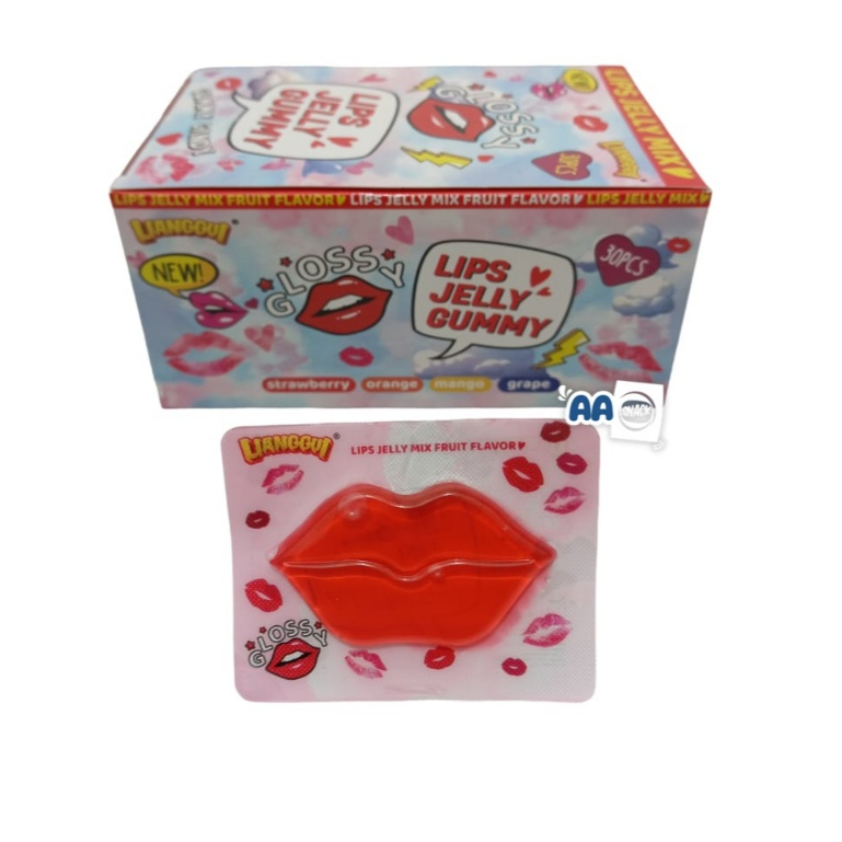 

LIANGGUI LIPS JELLY GUMMY BOX ISI 30