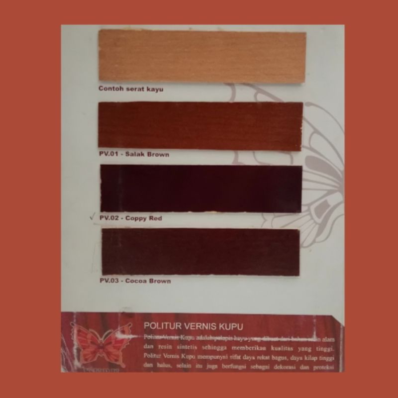 Thebettles Politur Vernis Kupu 750Ml