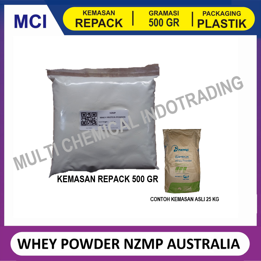 WHEY POWDER NZMP AUSTRALIA SUSU BUBUK WHEY PROTEIN NZMP - REPACK 500 GR