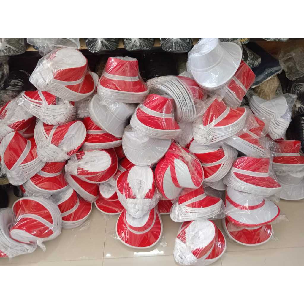 Topi Caddy Kemerdekaan/Topi Caddy Merah Putih/Topi Caddy Senam