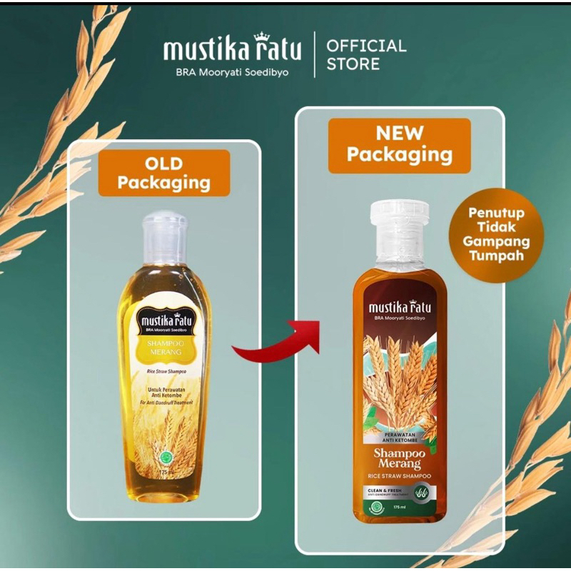 Mustika Ratu Shampoo Merang