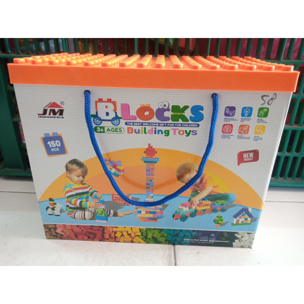 Mainan Anak Blocks Building Toys 150pcs JM92011