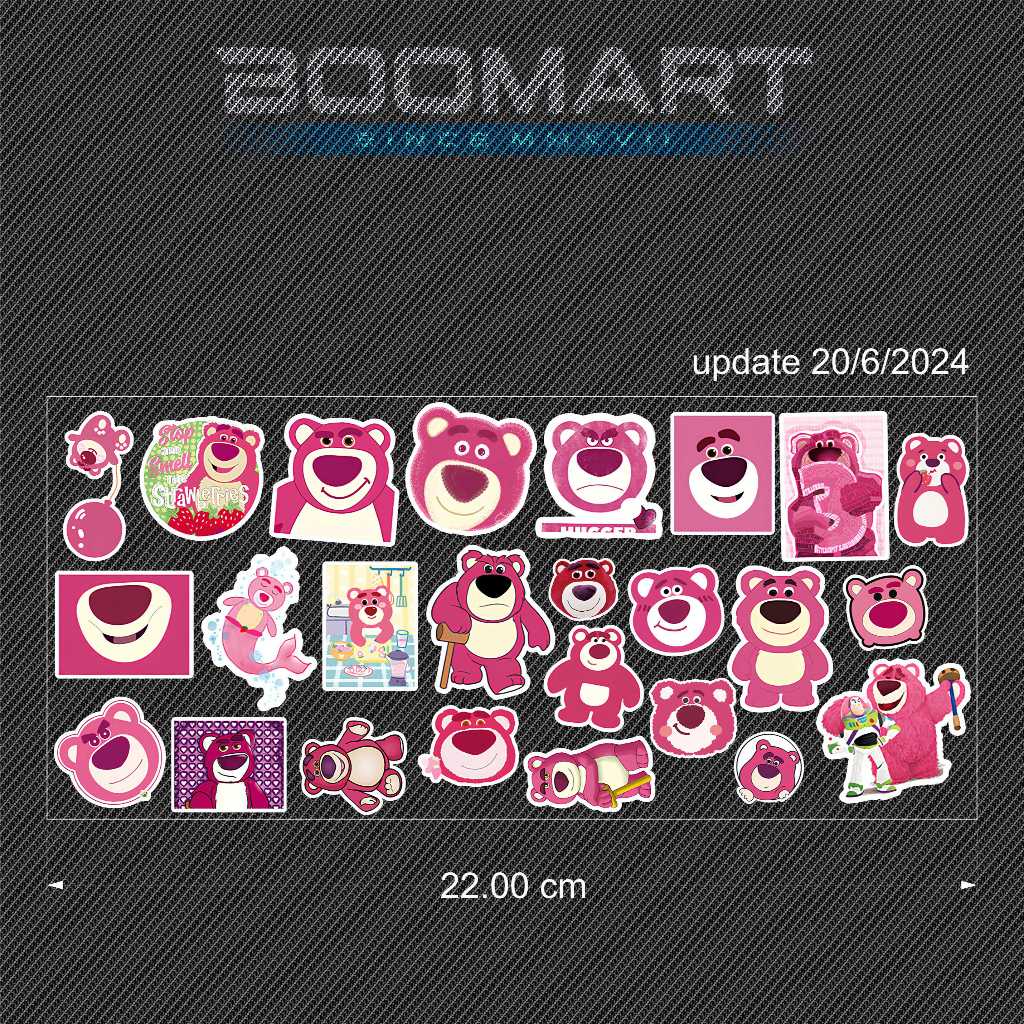 

GROSIR STICKER PACK LOTSO CARTOON untuk hp dll
