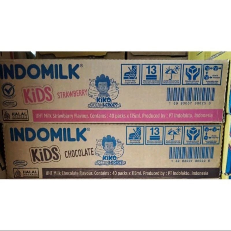 

Susu Kotak Indomilk Kids All Varian Isi 40 Pack x 115ML / Susu Uht