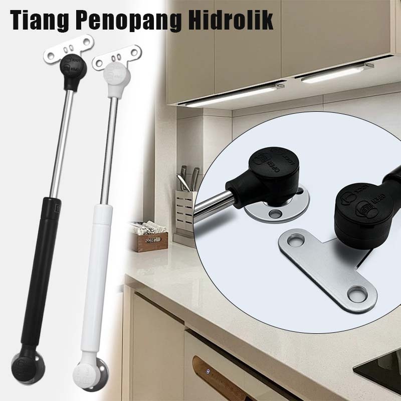 100n Engsel Hidrolik Gas Spring Engsel Hidrolik Jendela Bahan Baja Kitchen Set