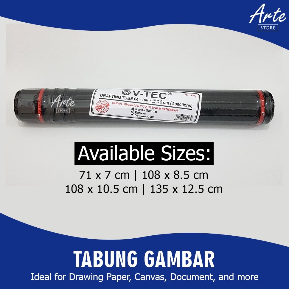 

KODE W66K Tabung Gambar Drafting Drawing Tube Semua Ukuran