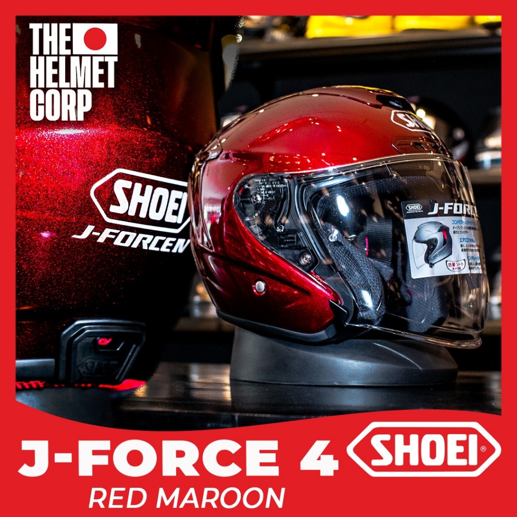 SHOEI J-FORCE 4 ORIGINAL HALF FACE HELMET