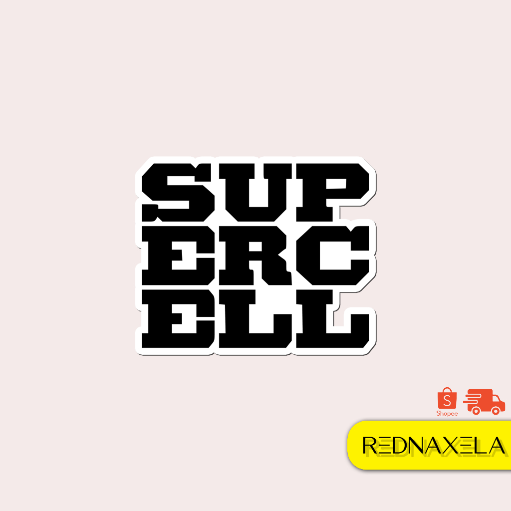 

Stiker Vinyl Supercell Stiker Koper Outdoor Sticker