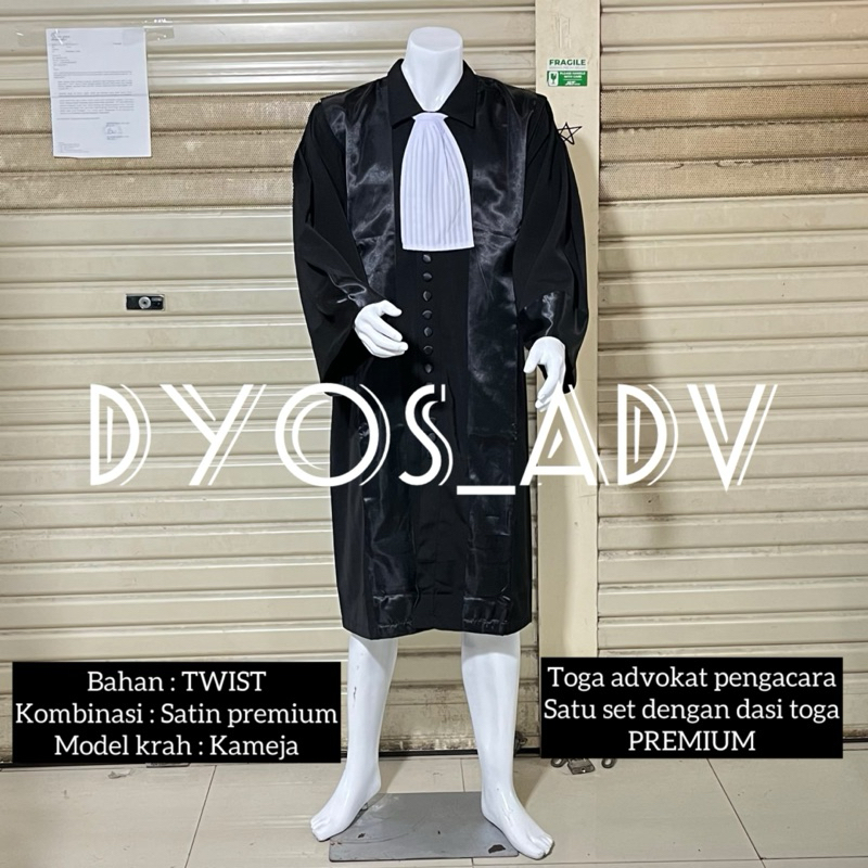 Toga advokat pengacara jaksa