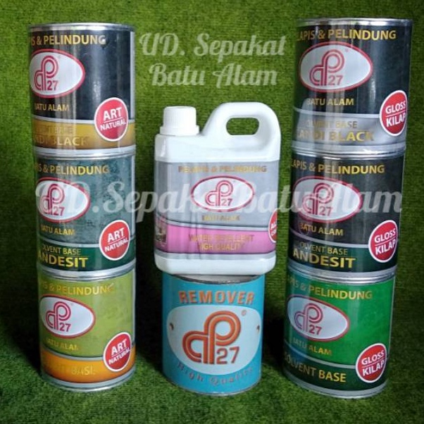 KODE G45O Cat Coating Vernis CP27 Pelapis Batu Alam 1kg