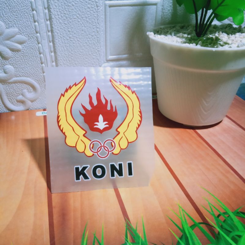 

Sablon Setrika DTF Logo KONI