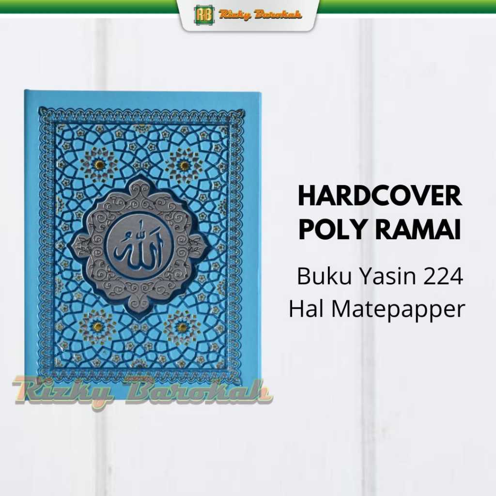 Cetak buku yasin dan tahlil 224 Halaman Cover Poly Rame Embos Full,buku yasin,yasin dan tahlil,yasin