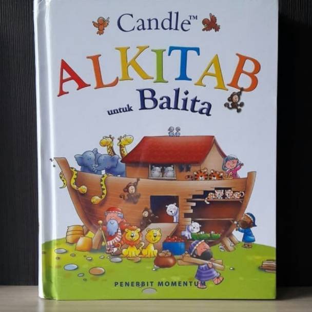 KODE H75C Candle Alkitab untuk Balita  Alkitab Anak  children bible for kid kids 2 dua dwi bahasa fu