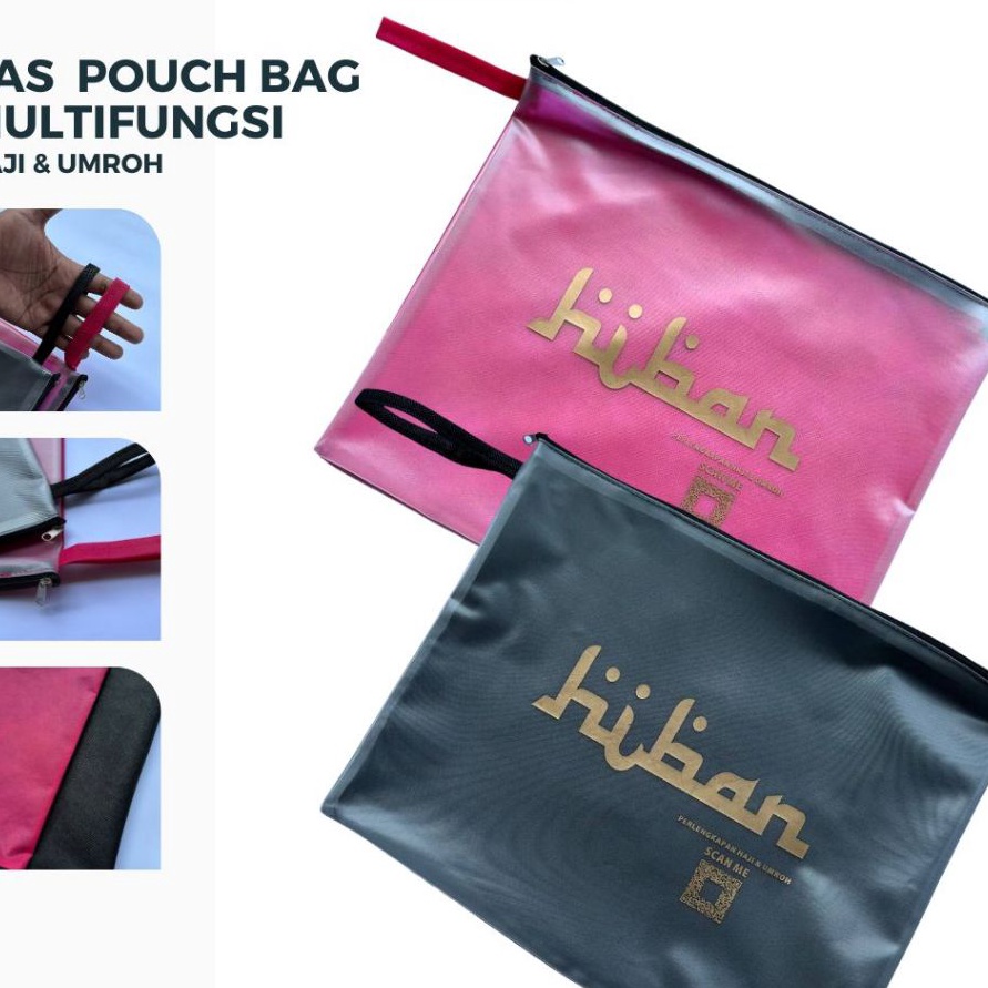 Bonuskan Pouch Bag Hiban Store Pria dan Wanita Perlengkapan Haji dan Umroh