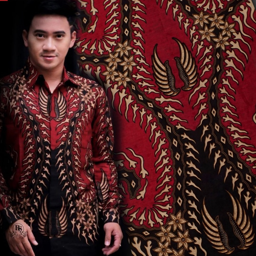 kain batik printing motif benrekel kain batik pekalongan kain batik meteran bahan baju kain meteran
