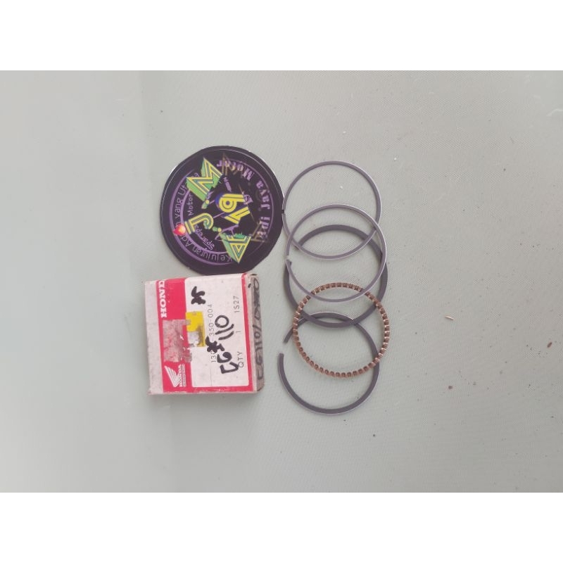 Ring Piston Seher Honda CG110 S110 CG 110 Benly Os Oversize 75 Nos
