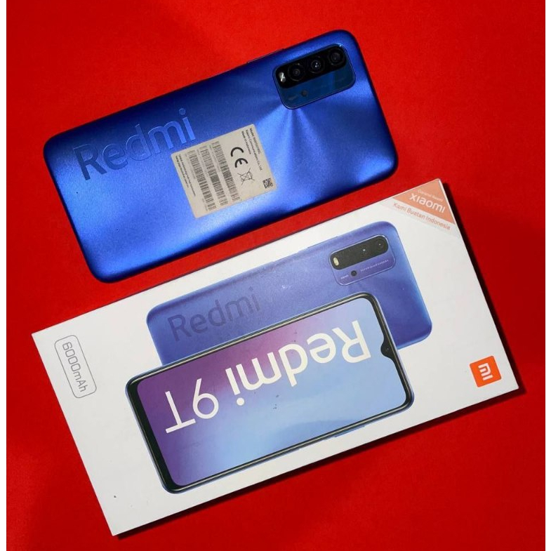 XIAOMI REDMI 9T 6/128GB SECOND FULLSET *BERGARANSI*