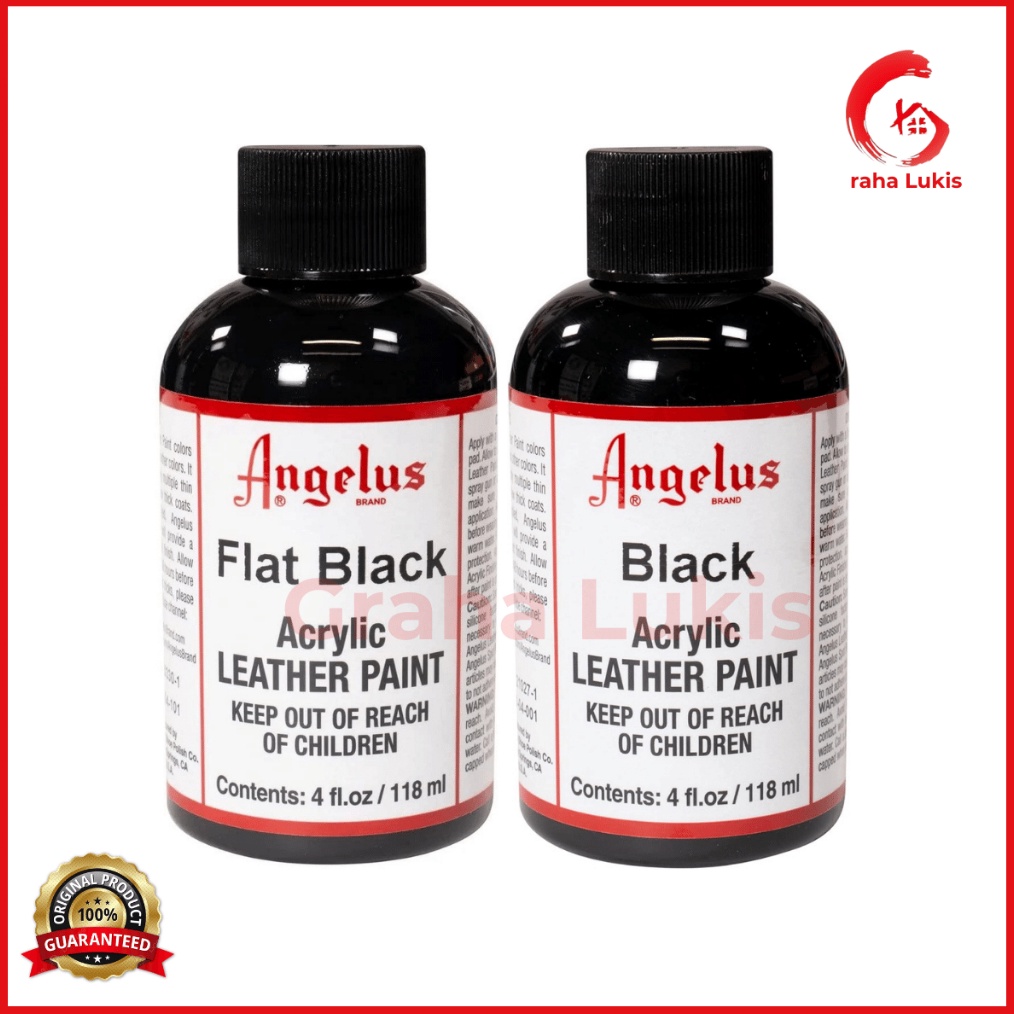 

KODE G48Y Angelus Acrylic Leather Paints Black 4 oz