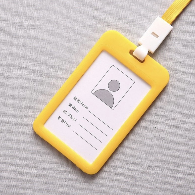 

DISCOUNT TODAY Lanyard name tag kantor id card panitia card holder
