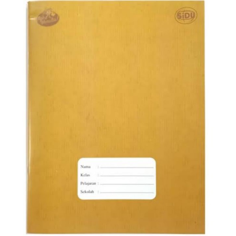 

KODE H93N Buku Tulis Anak Sekolah 38 Lembar 4 Lembar Bergaris Sampul Coklat SKOLA SiDU OKEY 1 Pcs