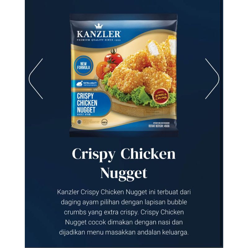 

kanzler chicken nugget crispy