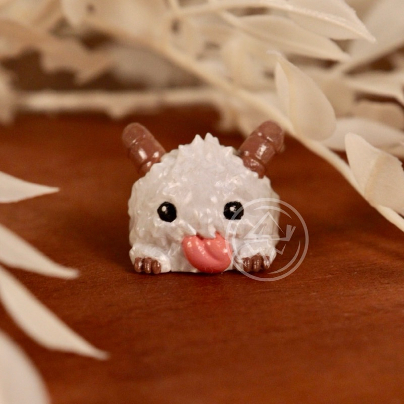 league of legend poro mascot champion artisan keycaps riot games by JUNKIEE