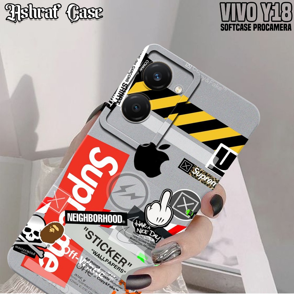 Case VIVO Y18 - Casing Hp VIVO Y18 Terbaru Motif BA - Silikon Hp VIVO Y18 - Softcase Hp VIVO Y18 - K