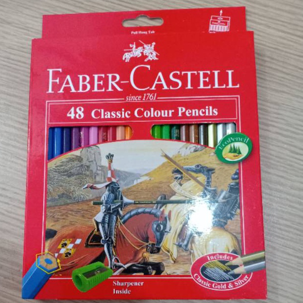 

KODE W58T Pensil Warna Colour Pencil Faber Castell 48 Warna