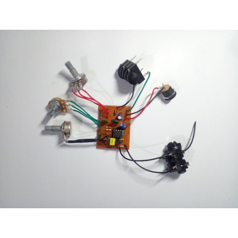 kit efek gitar bass overdrive muller
