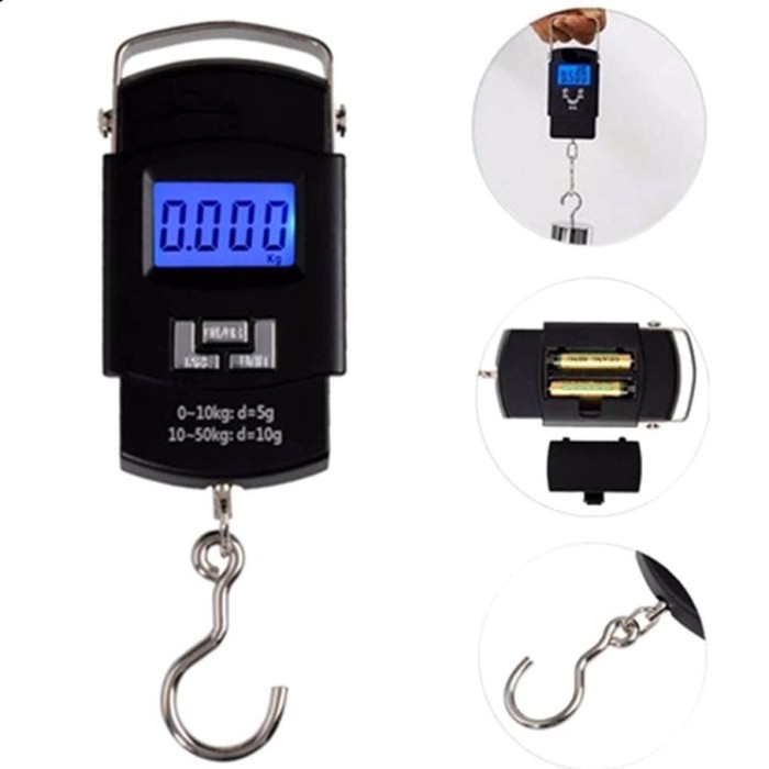 TIMBANGAN GANTUNG WEIHENG DIGITAL PORTABLE SCALE TIMBANGAN GANTUNG TIMBANGAN IKAN LAUNDRY DSB