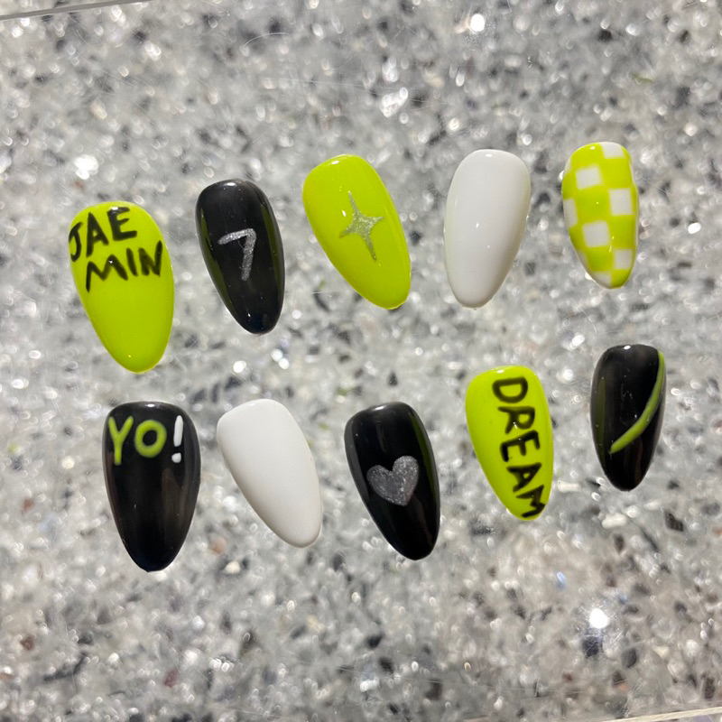 NCT DREAM NAILS | PRESS ON NAILS | FAKE NAILS | KUKU PALSU