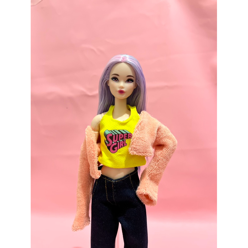 Preloved Odile Mermaid purple hair MTM