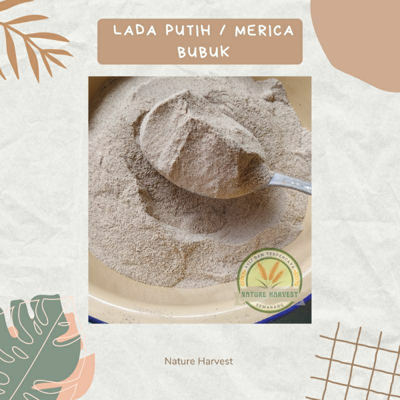 

Lada putih / Merica bubuk 100gr | 250gr | 500gr