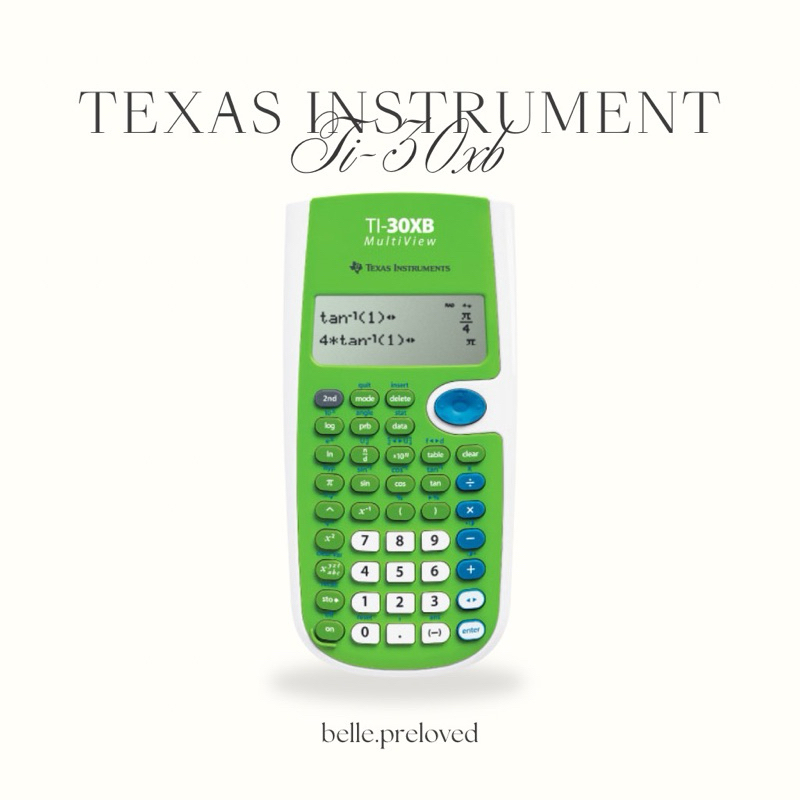 

READY STOCK Texas instrument TI-30XB Calculator