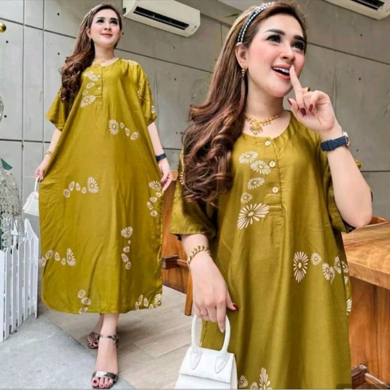 Daster batik #baju tidur #daster jumbo LD130