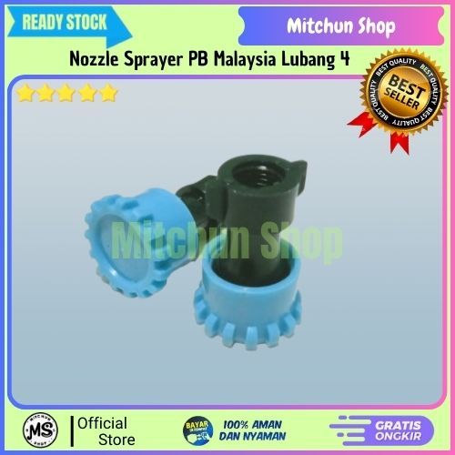 Nozzle Sprayer PB Malaysia Lubang 4 |Nozzle Tangki Sprayer Malaysia Lubang 4|Nozzle Sprayer Malaysia