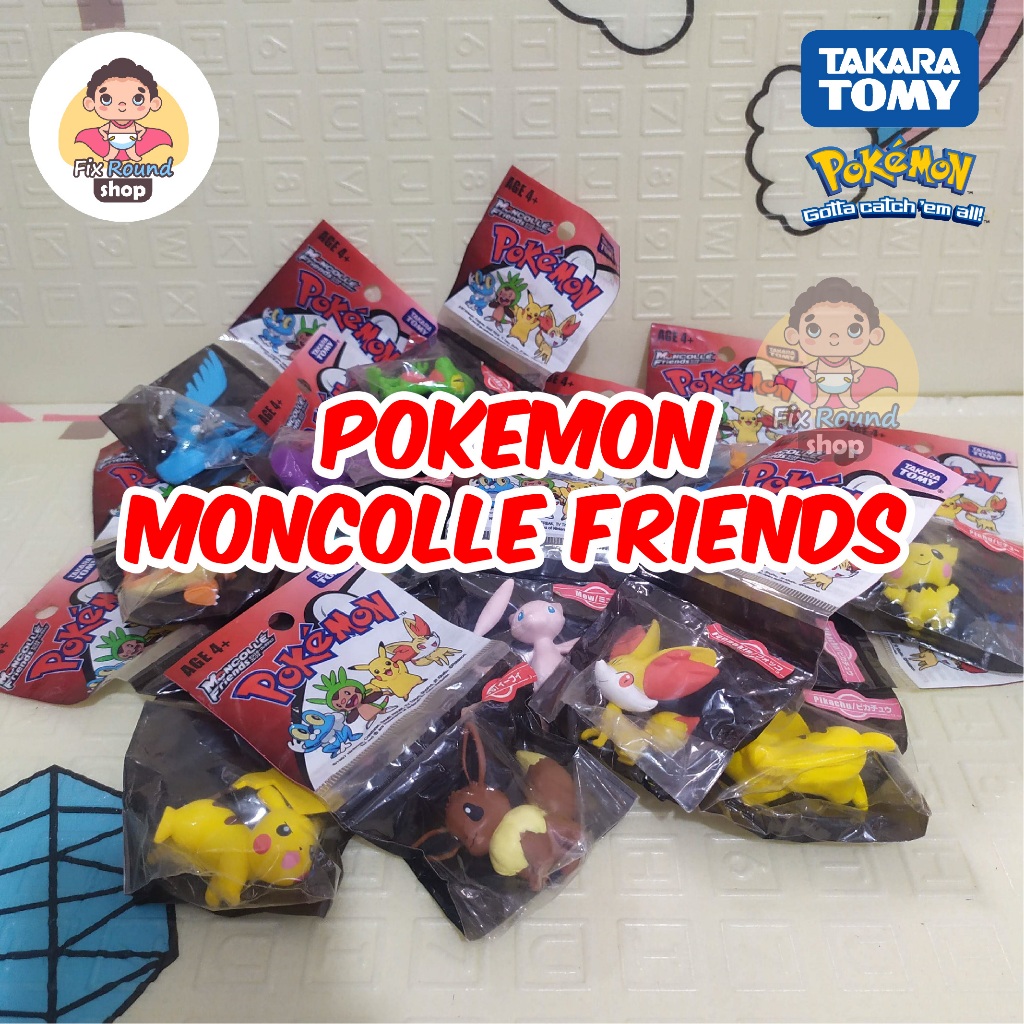 Takara Tomy Pokemon Moncolle Friends - Mainan Anak Pokemon Action Figure