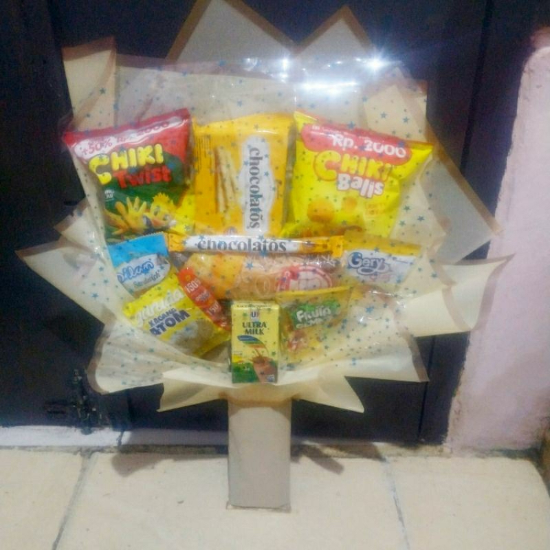 

Buket Snacks Murah [Bisa Custom]