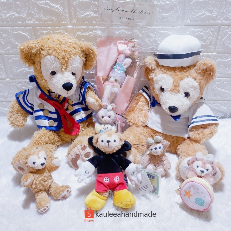 Boneka Duffy ShellieMay StellaLou Linabell Gelatoni ChookieAnn OluMel original Disney resort