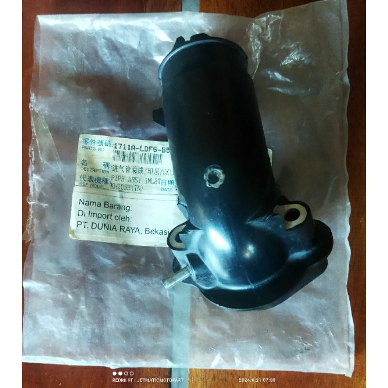 Intake Manipol Kymco Free MX