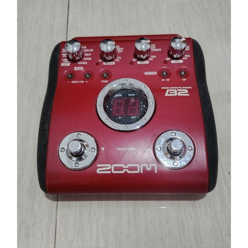 Efek Bass ZOOM B2 MURAH - Second GOOD Condition