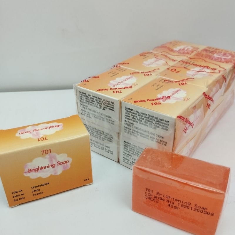 Sabun muka 701 Brightening Soap Orange Lusinan 40gr