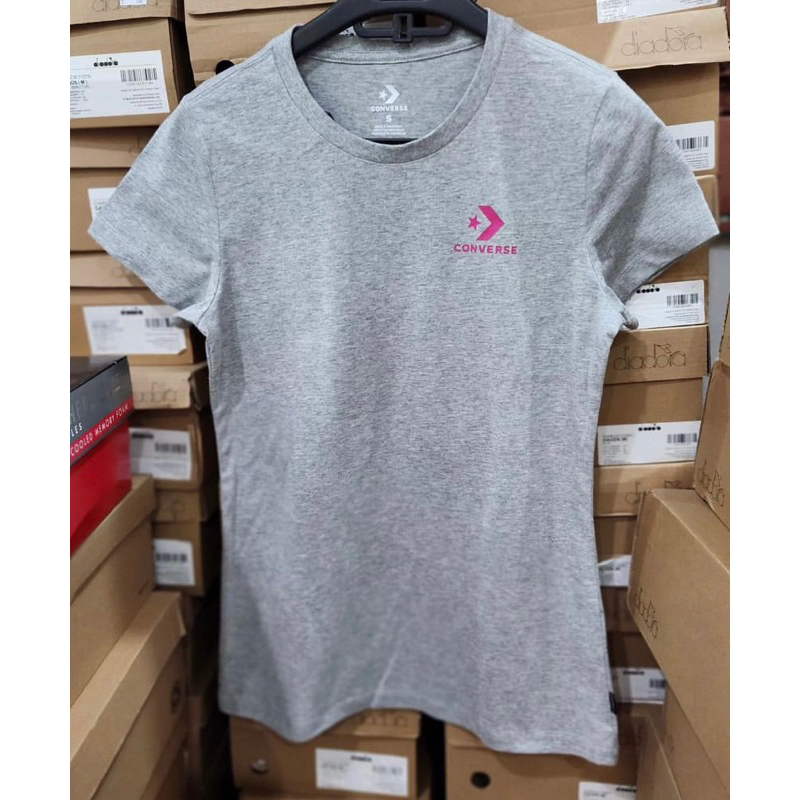 Converse Woman’s T-Shirt Grey ORIGINAL