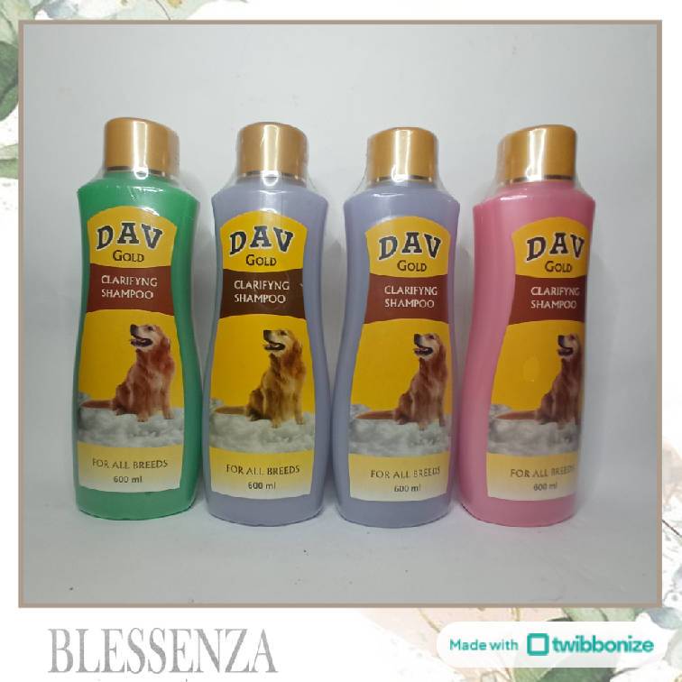 DAV SHAMPOO ANJING 600 ML - SHAMPOO ANJING  WANGI SEGAR TAHAN LAMA BULU SEHAT HALUS BEBAS GATAL